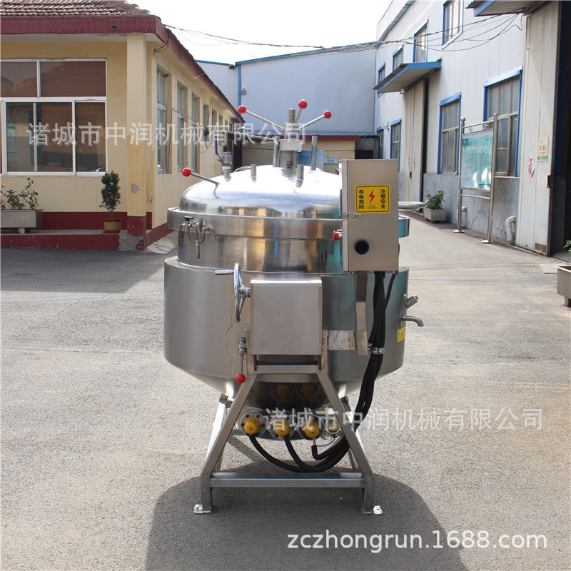 嘉兴粽子蒸煮机器设备 煮粽锅 煮粽子机器设备