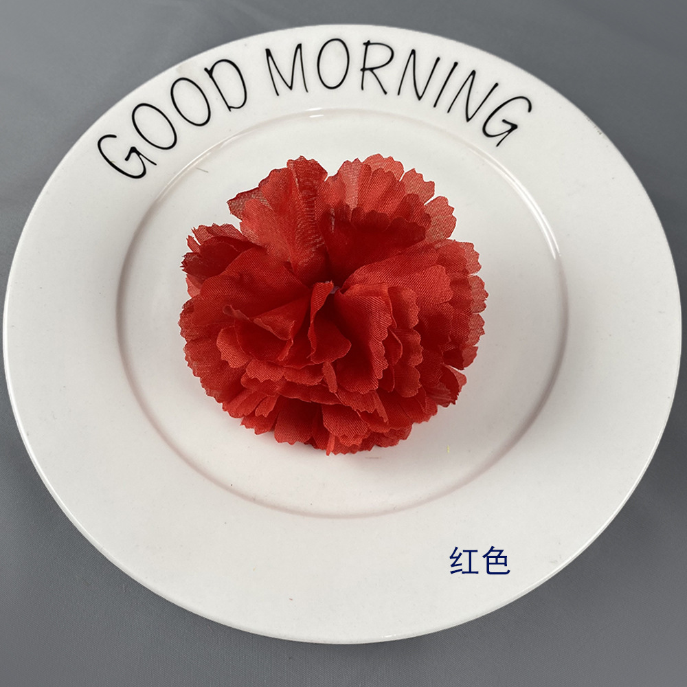 Simulación de la cabeza de la flor de clave grande ingeniería de calendula paisajismo sala de bodas del día del maestro material DIY decoración de pastel