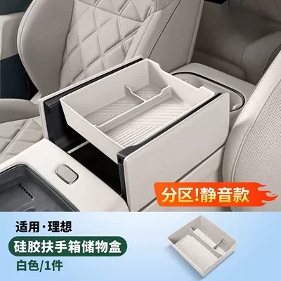 for 26 models of the Ideal L6, Anti-slip mat - suitable-for-26-models-of-l6-armrest-storage-box-in-snowfield-white
