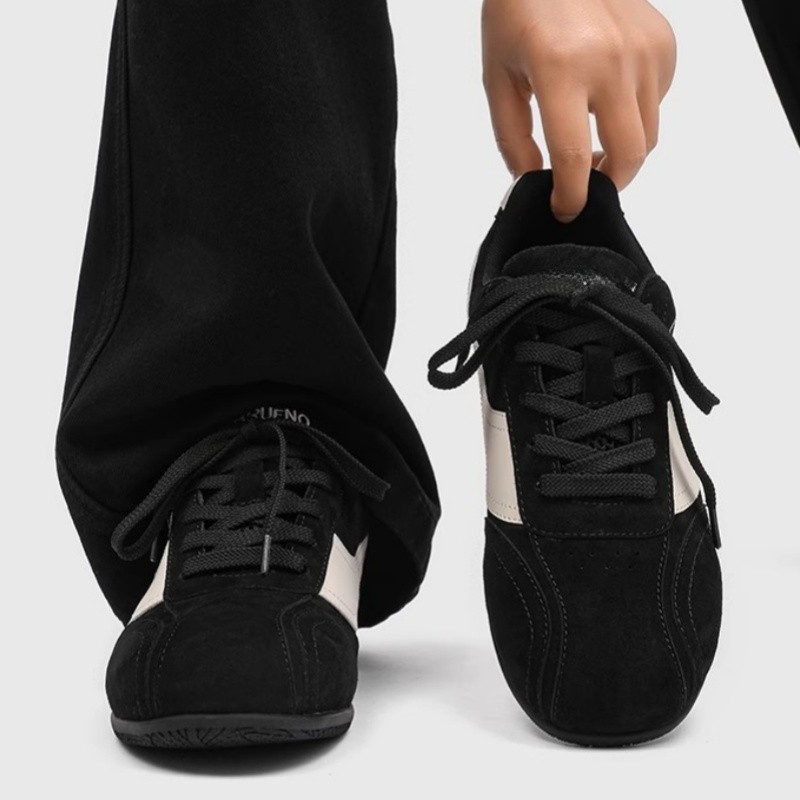 Comercio exterior de gran tamaño pareja zapatos de carreras rojos hombres y mujeres zapatos de entrenamiento alemán suela gruesa verano todo-fósforo deportes y zapatillas de deporte de ocio marea