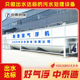 好气浮 中泰造溶气气浮机 养殖/河道治理/化工气浮 出水达标