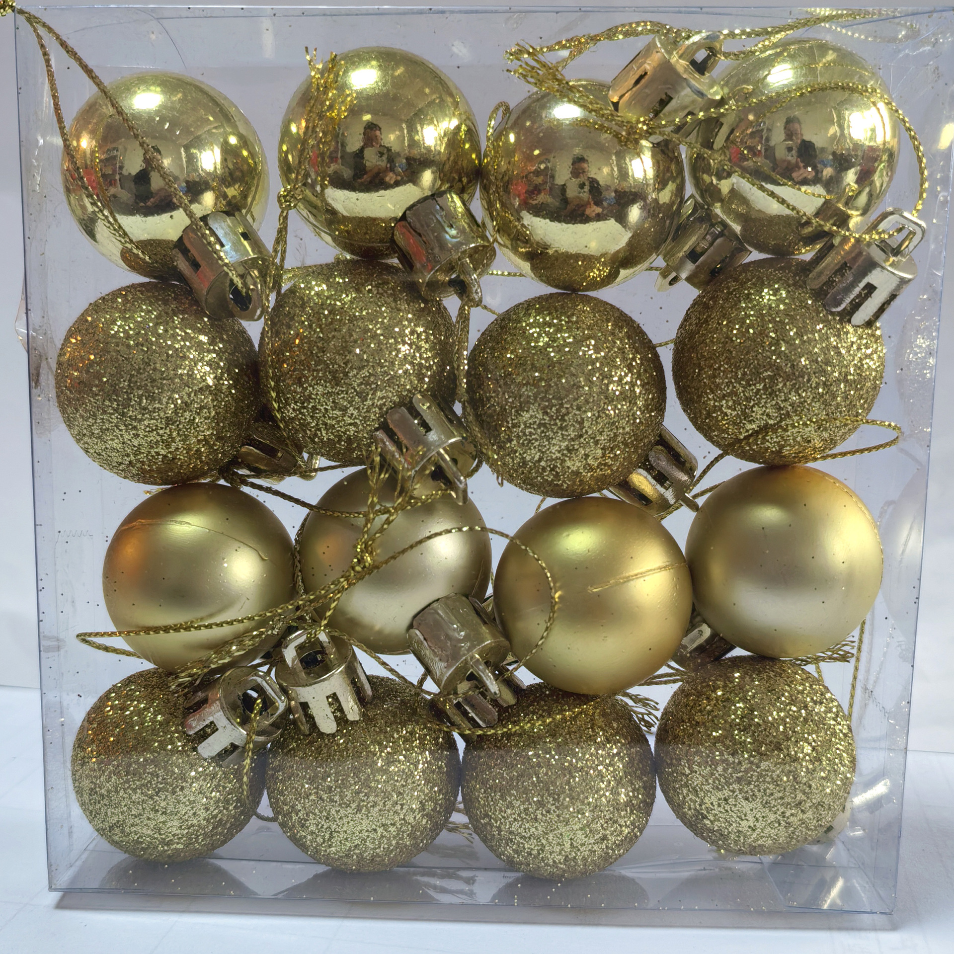 Navidad brillante colgante colgante bola colgante árbol de Navidad decoración colgante galvanizado Navidad decoración de Año Nuevo accesorios diy image 13