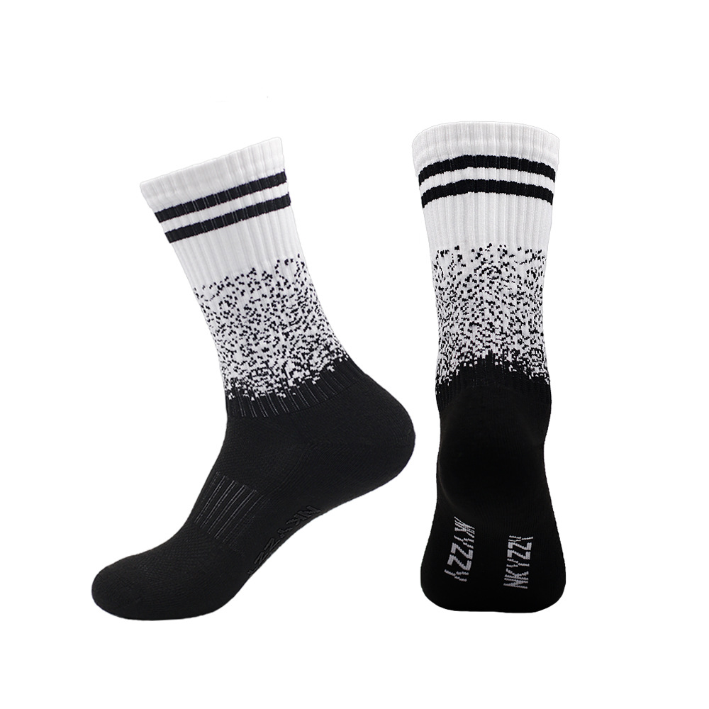 Neue Laufsocken Fußballsocken Mittelrohr-Sportsocken Herren- und Damen-Radsocken Basketballsocken Tennissocken Badminton_voghion.com