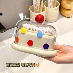 ドーパミンのつまようじの箱の軽い豪華な高級のつまようじの筒の2025新型のつまようじの2つは一体になって家庭の高級品を収容します。