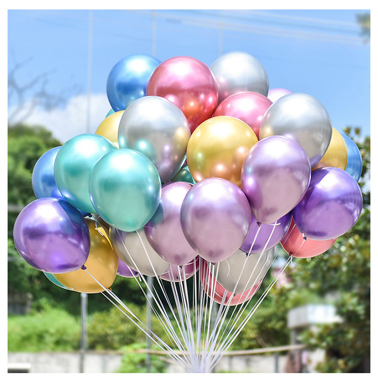 Simple Style Classic Style Solid Color Emulsion Holiday Daily Balloons display picture 2