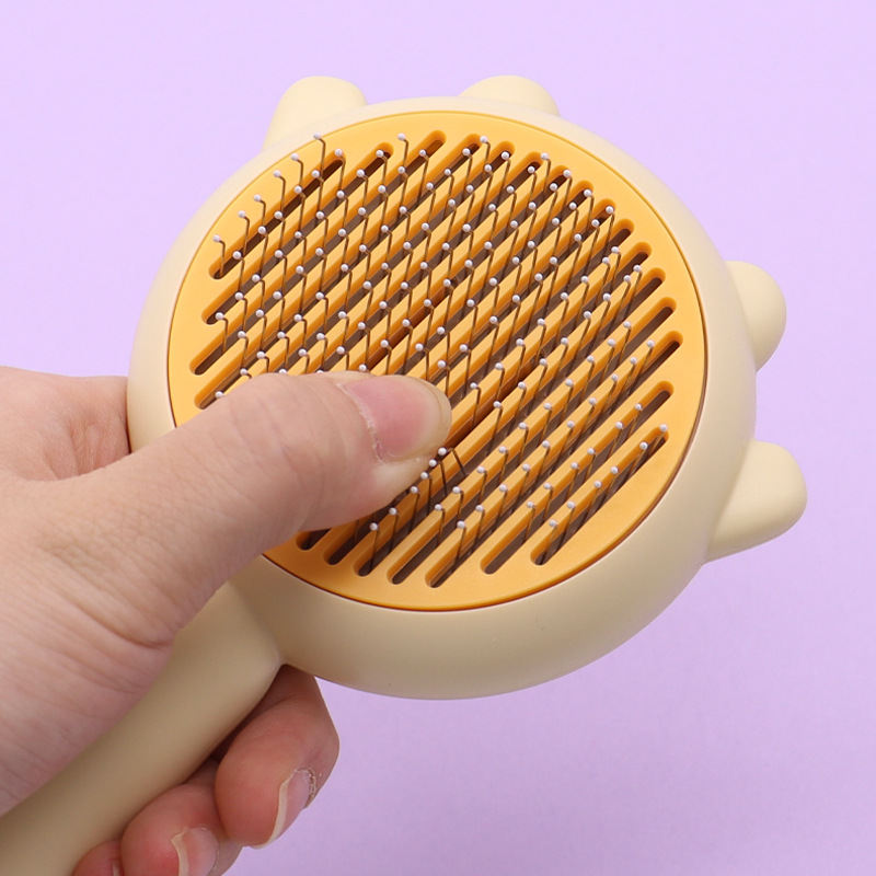 Peine para gatos Peine para mascotas con una tecla Peine para mascotas Peine para pelaje de gato Peine para pelaje flotante Peine para perros Peine para pelaje