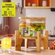 3kg + cylindrical stainless steel faucet + bamboo base✦