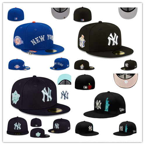 New York Baseball Cap Letter Embroidery Hip-Hop Hat Size Cap Fashion Hat Fitted Cap N-3 New York Baseball Cap Letter Embroidery Hip-Hop Hat Size Cap Fashion Hat Fitted Cap N-3