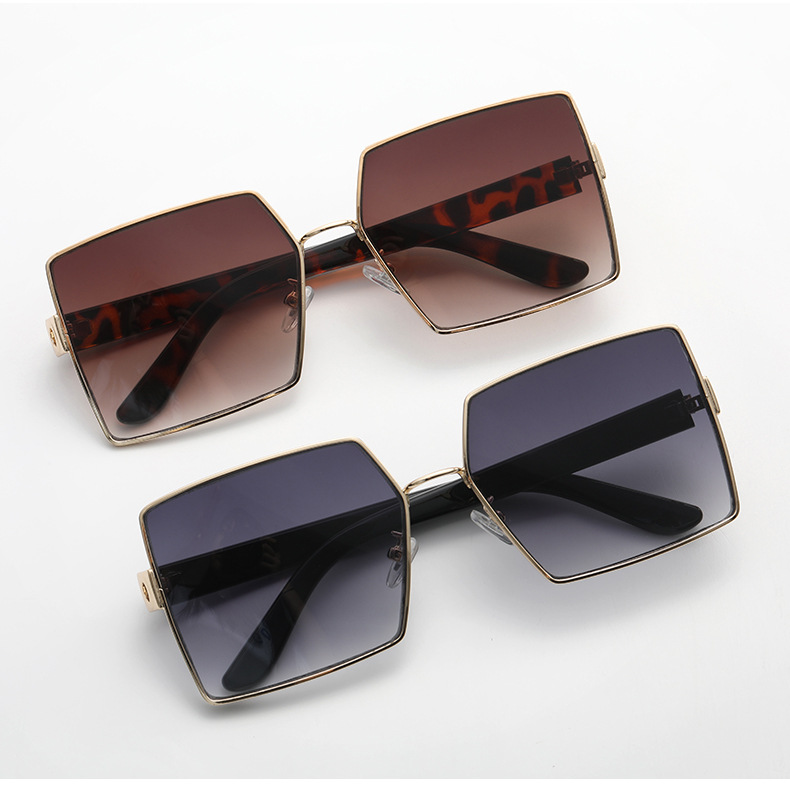 Fashion Leopard Pc Square Full Frame Womens Sunglassespicture4