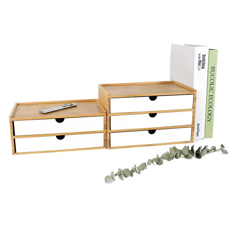 Multi-capa de almacenamiento suministros caja de almacenamiento de tablero de bambú caja de hotel habitación de huéspedes inodoro cepillo de dientes caja de almacenamiento logo