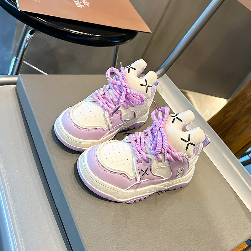 Cricketskor för barn Korean Edition Bröd Violence Bear Tide Brand Pojkar och flickor Fritidssportskor 2023 Nyhet_voghion.com