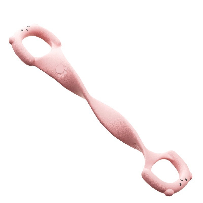八の字の力を引く器は肩の美背の猫の爪の力を引くロープの弾力帯の家庭のフィットネスの女性のヨガの器材を開きます。|undefined