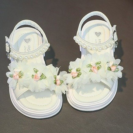 Prinzessinnen-Sandalen für Mädchen, weiche Sohle, mittlere und große Größen, modische Kinderschuhe, Sommer-Neuheit_voghion.com