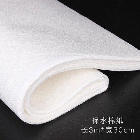 Venta al por mayor de flores de algodón hidratante 3 M algodón absorbente Flor de Papel expreso material hidratante ramo de flores frescas suministros de la tienda