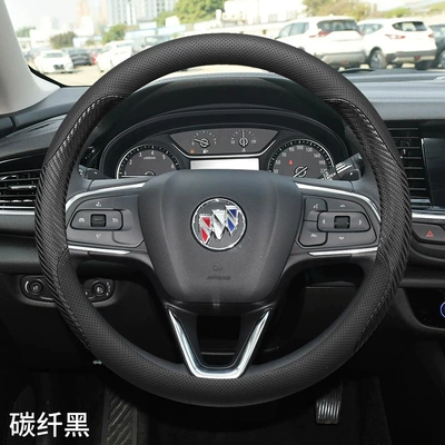 Lacrosse Steering Wheel Covers Century | Steering wheel cover - 17-22-regal-carbon-fiber-black-ultra-thin-nappa-leather-other