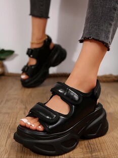 P 36964 Platform Sandals with Straps ��כ�ЬŮЬ �羳��