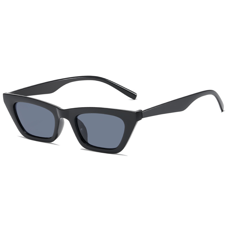 Cat eye zonnebril voor fietsen hip hop disco stijl voor dames_voghion.com