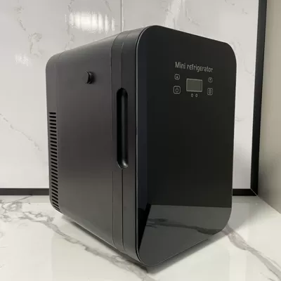 dual-use student refrigeration convenient, Soyuducular - black-left-and-right-holes-10-l-single-core-digital-display-european-standard