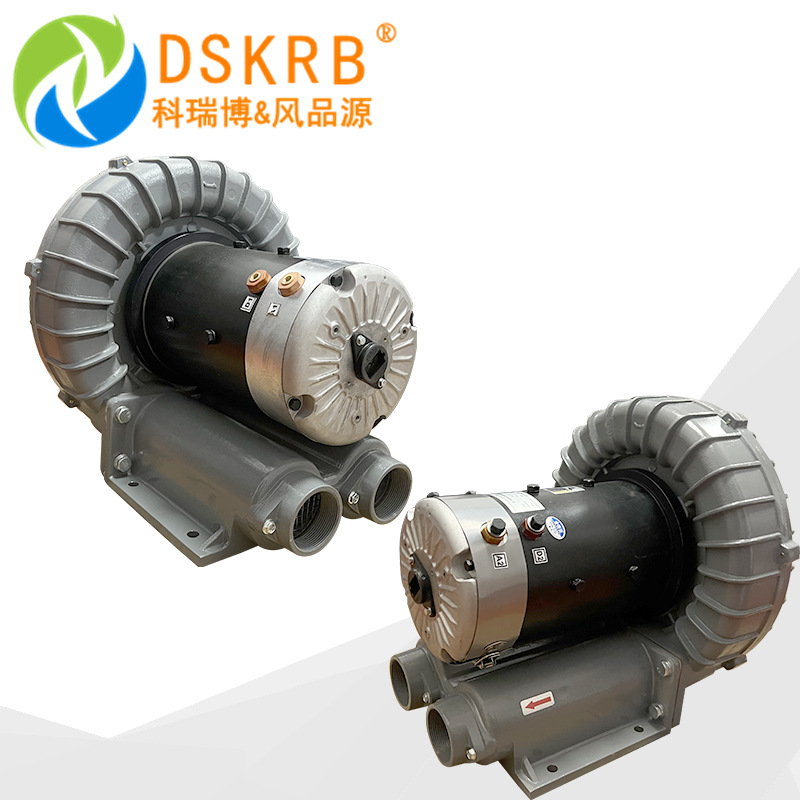 电压12v24v36v48v72v96v直流风机5.5kw环形高压风机直流无刷电机