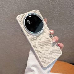 散热蜂窝网壳适用小米15Ultra磁吸手机壳红米K80肤感透气14防摔13