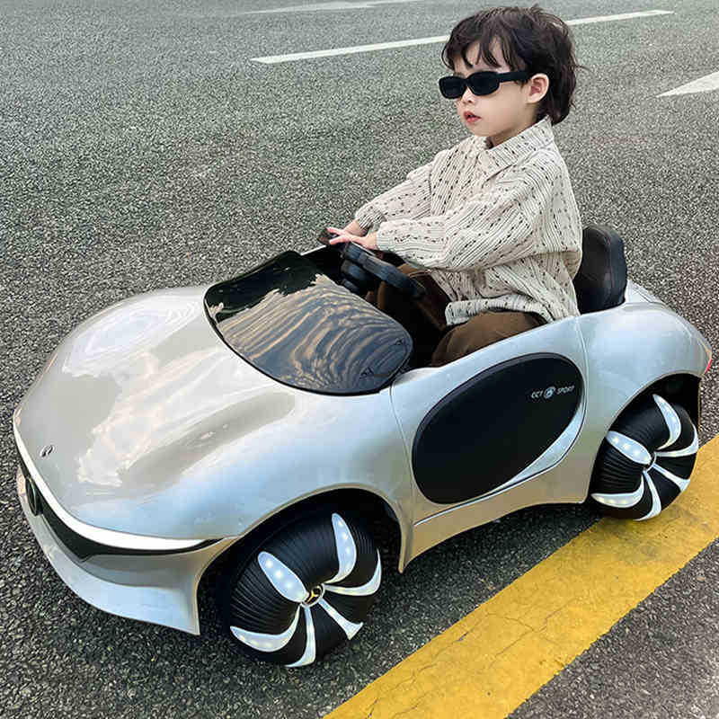 新しいコンセプトの子供用電気自動車四輪駆動 SF 車リモコン付き大人が座ることができるおもちゃの車 Bluetooth 音楽|undefined