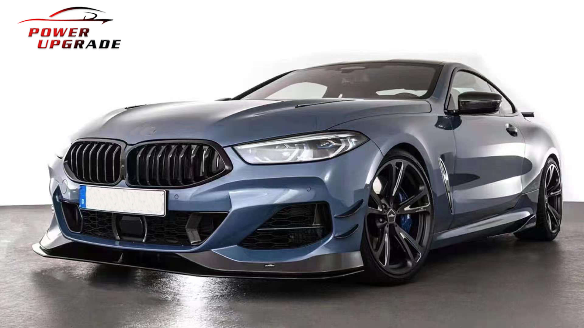 Suitable for BMW 8 Series G14 G15 G16 upgraded AC dry carbon fiber modification kit: front lip, side skirts, rear spoiler, rear lip