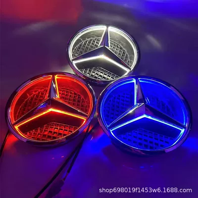 Other lights — Rear Emblem Light - mercedes-benz-87cm-x-87cm-white