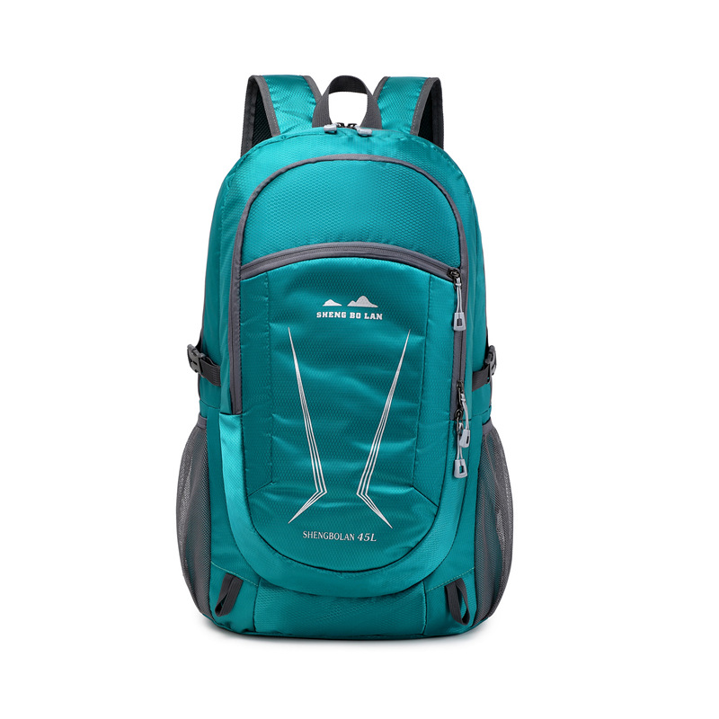 Nueva bolsa de montaña ligera 45L de gran capacidad bolsa de viaje al aire libre mochila plegable de viaje mochila de ordenador