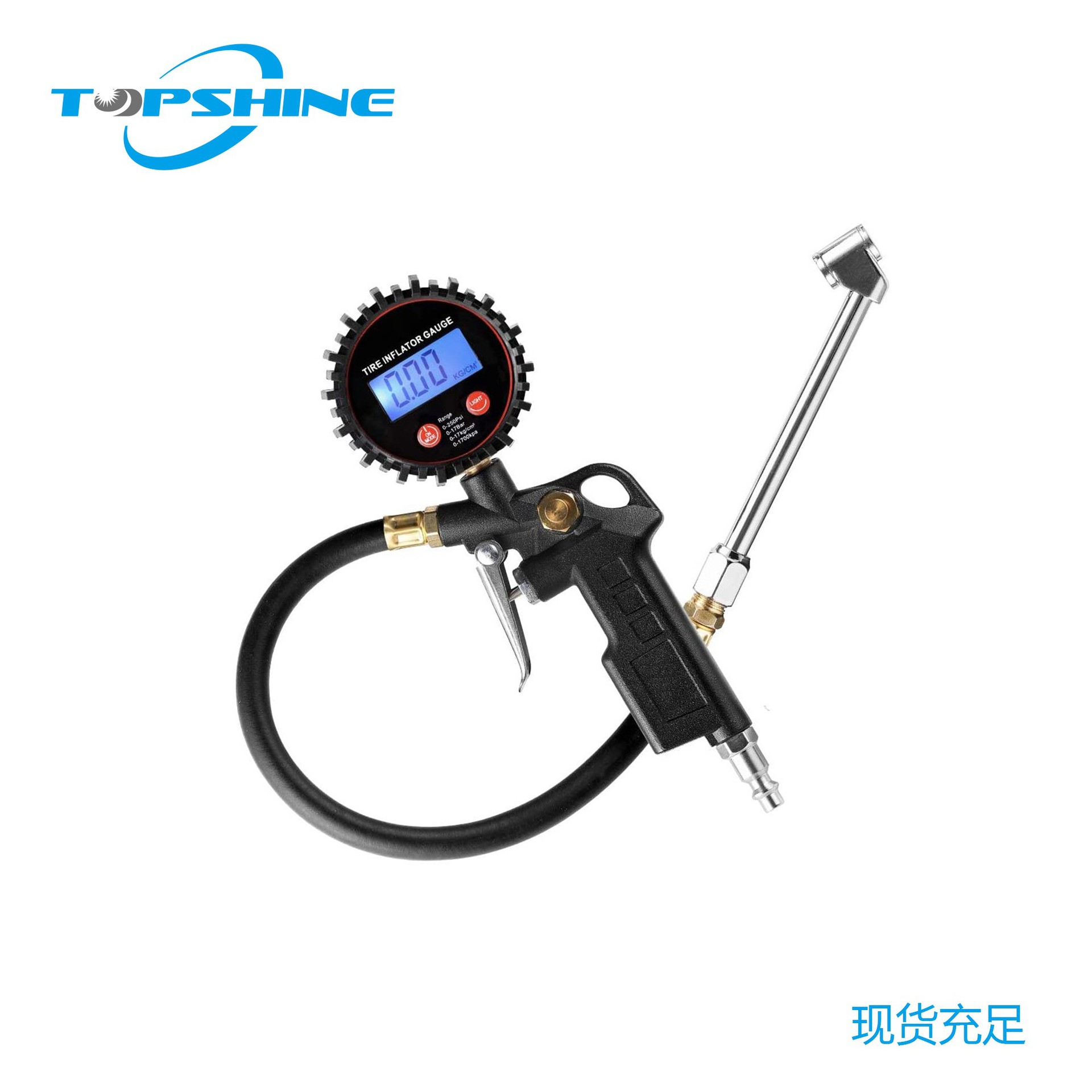 LED显示屏电子胎压表数显胎压计汽车维修胎压枪