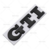 Metal GTI car sticker is suitable for Volkswagen POLO golf 6 7 -generation car standard three -dimensional tail label