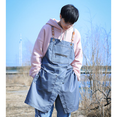 Cotton Apron Restaurant-Specific Unisex Workwear Supermarket Hairdresser Restaurant Home Kitchen Logo Printed