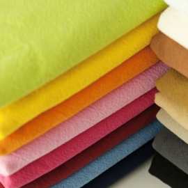 I9EK筱布叮厚款日系16糖果色先染布料水洗棉布手工DIY纯色里布野