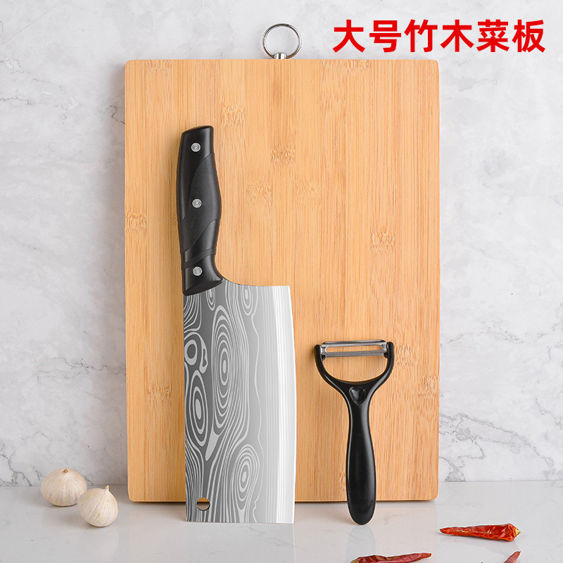 Cuchillo de cocina, cuchillo de cocina de acero inoxidable, cuchillo de cocina de madera, cuchillo de cocina de corte afilado, cuchillo de cocina