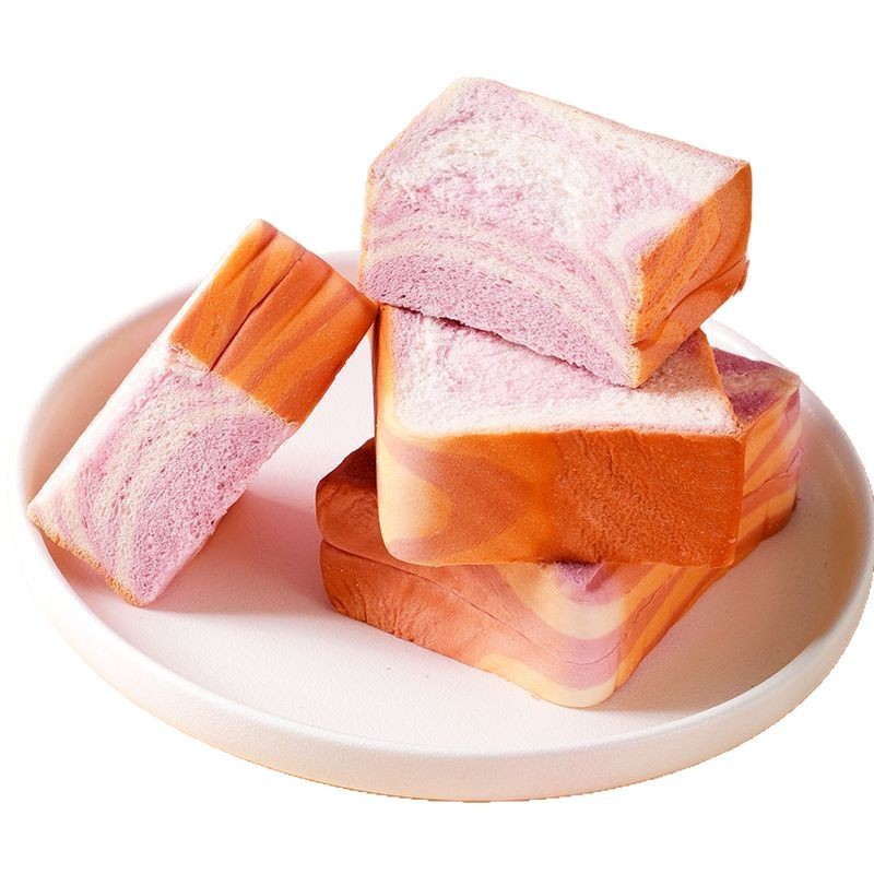 牛奶芋泥厚切吐司面包整箱批发超软学生早餐速食蛋糕休闲零食河南|undefined