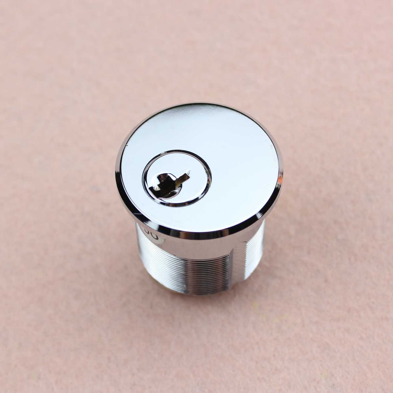 Cobre 87 núcleo de cerradura estándar con llave núcleo de cerradura de tornillo puerta núcleo de cerradura anti-robos clase C cerradura de cerradura americana