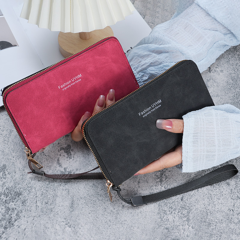 Women's Hand Long Wallet 2023 New Korean Style Handbag Multifunctional Card Bag Mobile Phone Bag Coin Purse Women's Wallet