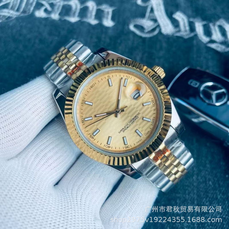 Factory wholesale AliExpress wish men's high quality labor automatic mechanical steel band men's watch Factory wholesale AliExpress wish men's high quality labor automatic mechanical steel band men's watch