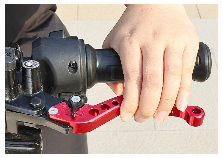 Pedal Motorcycle CNC Modified Handle No.9 Far-reaching Disc Brake Horn Brake Handle Electric Vehicle Brake Handle Accessories