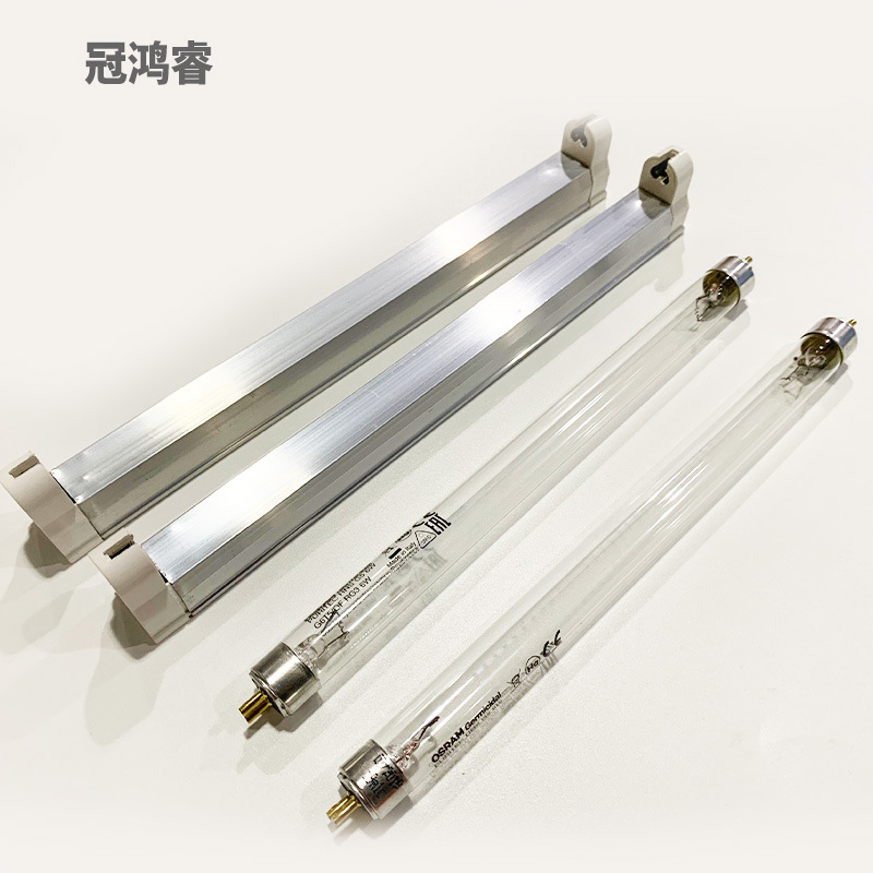 UV 살균 램프 6W 210MM 완전한 오스람 오스람 살균 램프 UVC254NM 살균 램프