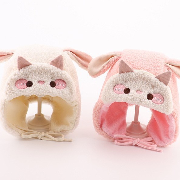 Sombrero para bebés invierno coreano super lindos gorras de oído calientes para bebés otoño y invierno para niños pequeños gorras Lei Feng