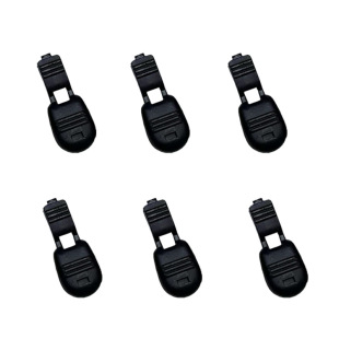 Spot direct plastic tail clip clothing accessories nylon elastic rope tail clip buckle shoelace folder clothing pull tail buckle