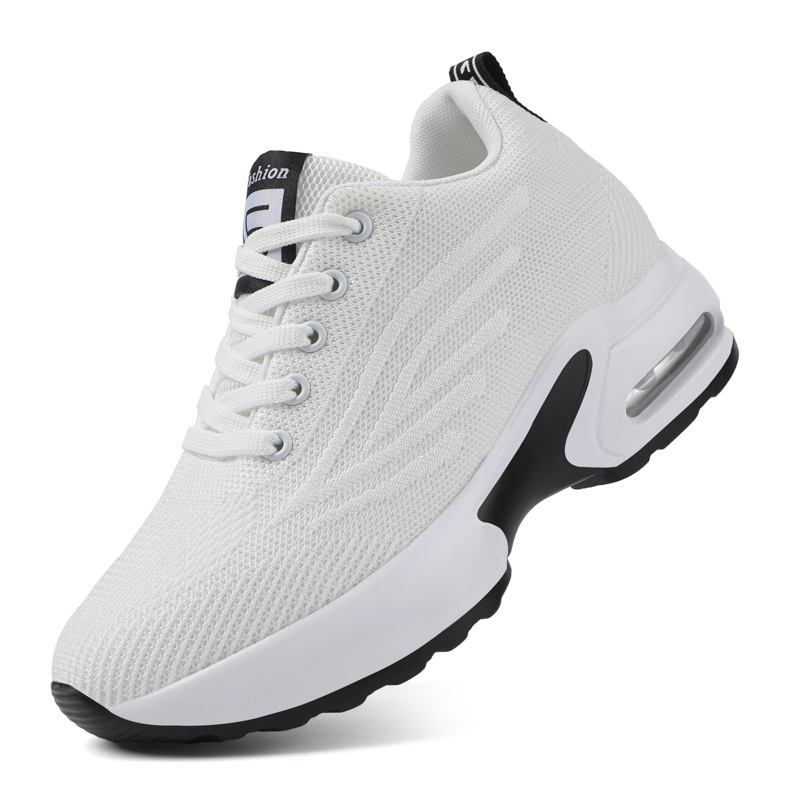 Autumn mesh breathable invisible casual women's sneakers with hidden…