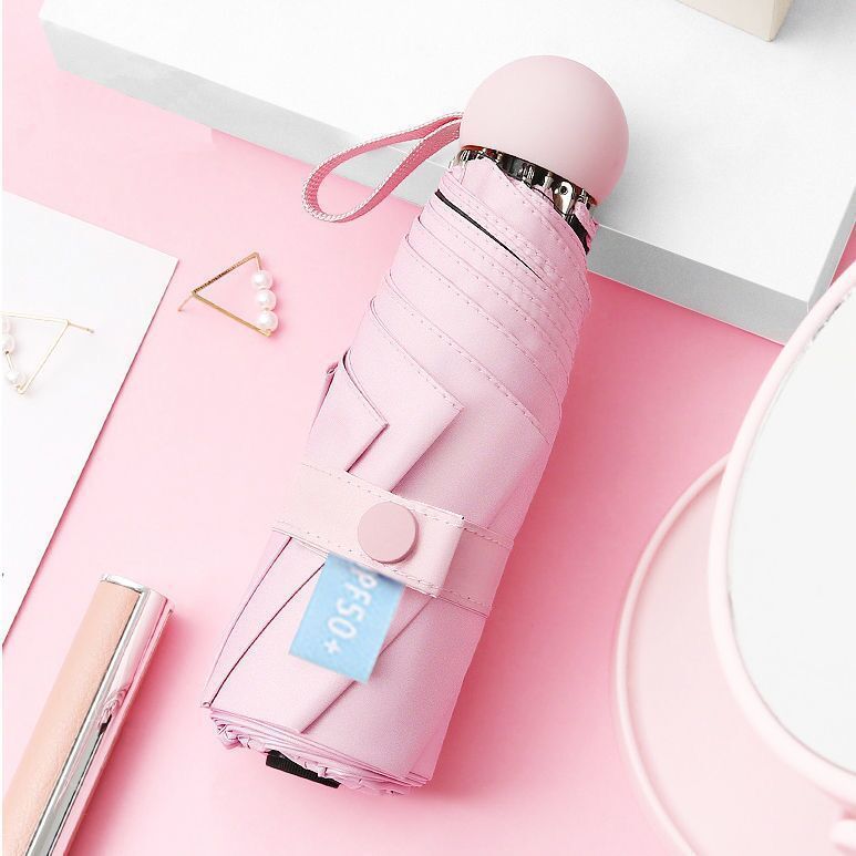 【5つ折り】メガネなしケース-ピンク