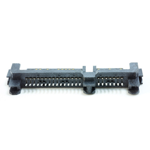 SATA 7+15P Angle Mount Bracket for 1.0 (1.0 Core) Seven-Socket SMT Type Hard Drive Data Interface