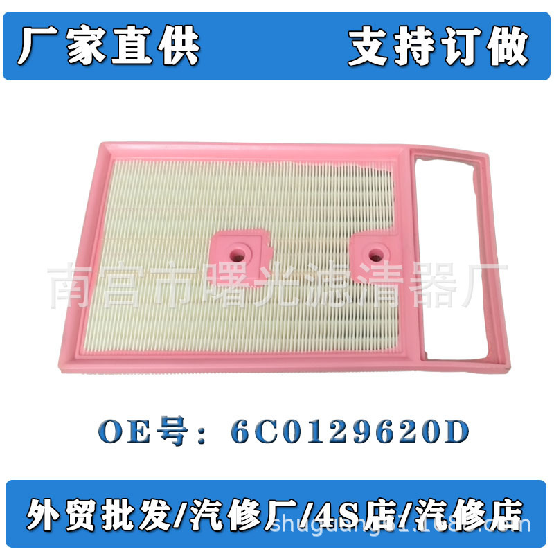 6C0129620D Is Suitable for Volkswagen Polo 621/601 2009-Present 1.4Tdi-Diesel Air Filter
