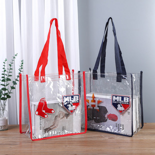 Transparent Pvc Handbag Gift Bag Souvenir Bag Plastic Bag Printed Logo Packaging Bag Gift Bag Customization
