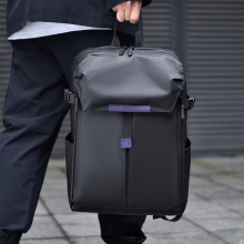 新款防水双肩包休闲大容量可装篮球头盔包商务出行电脑包外贸背包