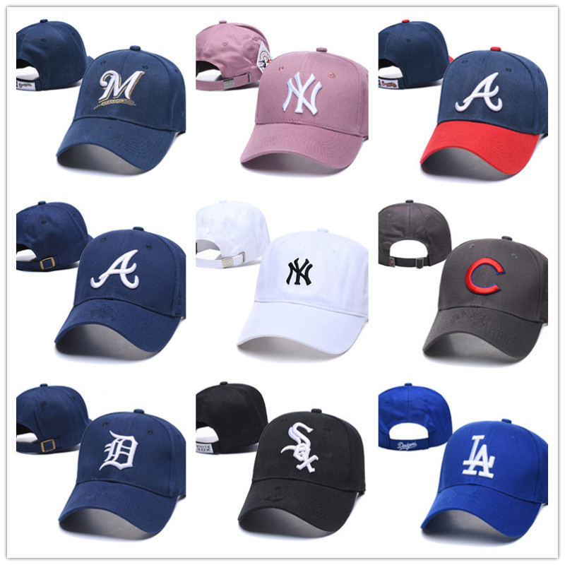 2026 Baseball League Cap [Atlanta Braves] Baseball Cap Sun Protection Sunshade Letter Embroidery Visor Cap