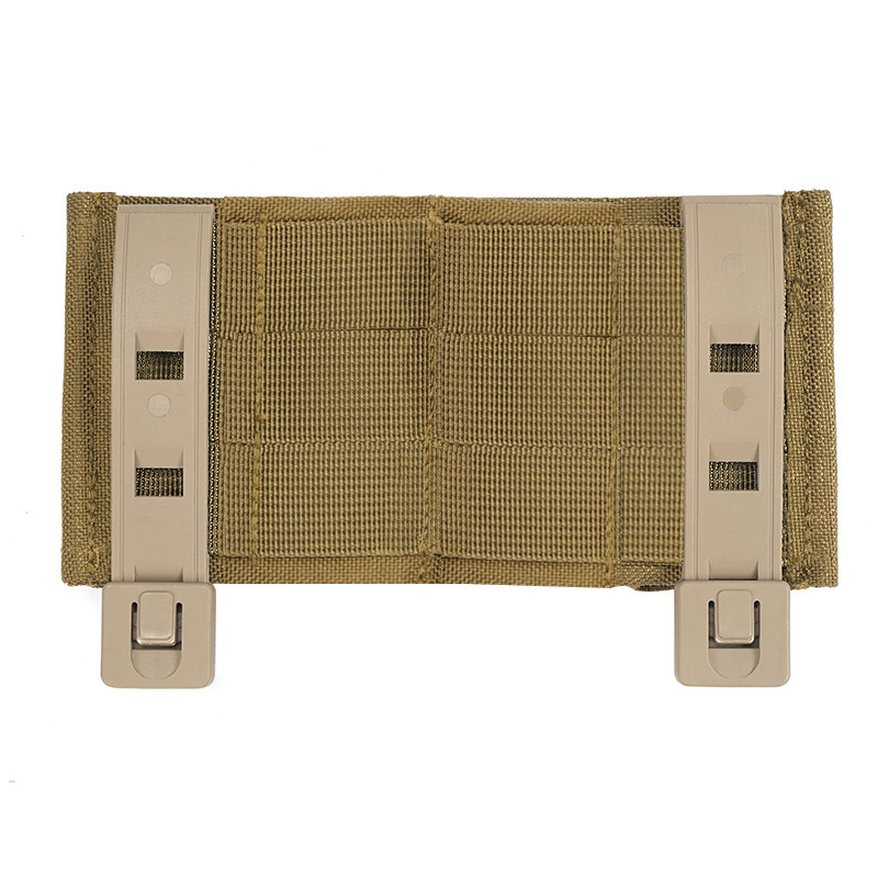 Bolsa táctica de acceso rápido Molle para accesorios, compatible con Amazon FAST, para almacenamiento de dos cargadores de 9 mm + 5,56