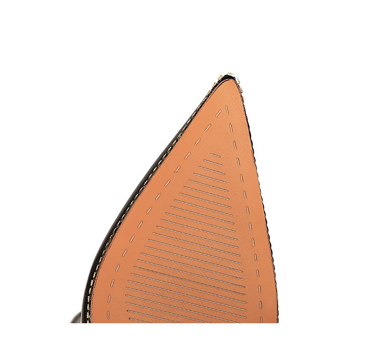 Smal klack med hög klack och dragkedja i sidan, spetsiga rhine-borrstövlar för kvinnor_voghion.com